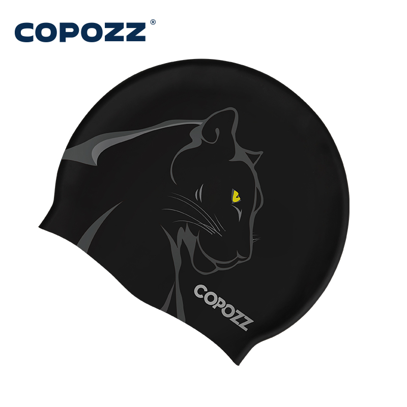 Swim Hat Silicone - COPOZZ 수상 스포츠 여성 남성 수영