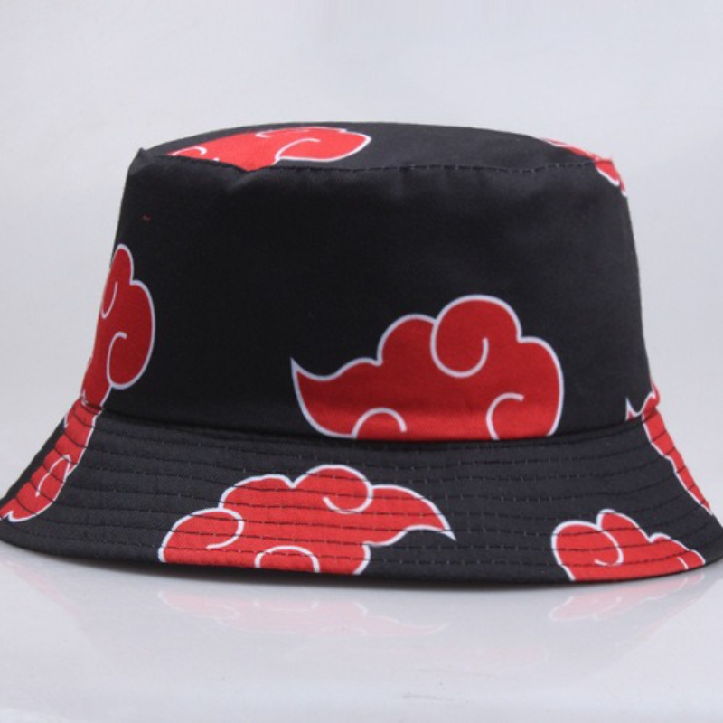 레드 클라우드 프린트 코튼 버킷 모자 남성용 여성용 와 - Sun Hat Wide Brim 리뷰 및 가격