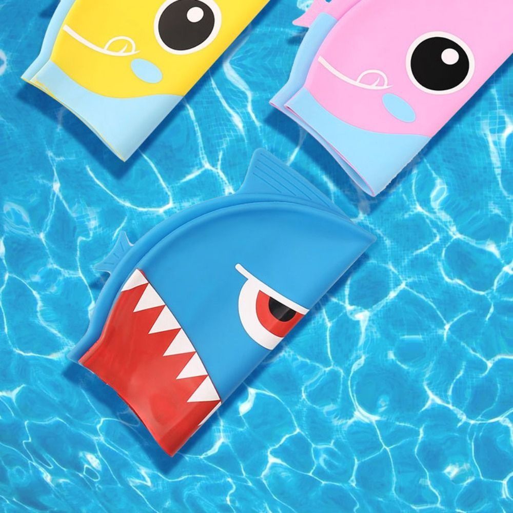 긴 머리를 위한 실리콘 소재 귀 보호 공룡 만화 패턴  - Swim Hat Silicone 리뷰 및 가격