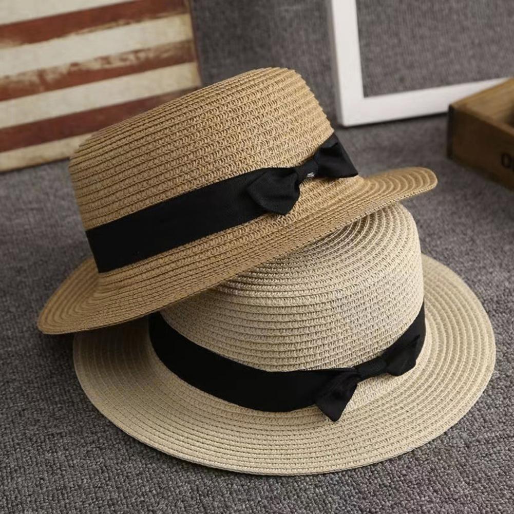 비치 밀짚모자 플랫 탑 와이드 브림 자외선 차단 모자  - Sun Hat Wide Brim 리뷰 및 가격
