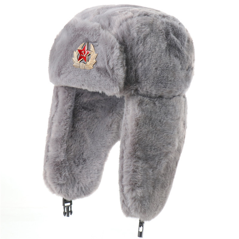 러시아 모자 Ushanka 기병 사냥꾼 모자 따뜻한 겨 - Trapper Hat Ear Flap 리뷰 및 가격