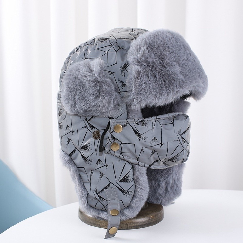 새로운 인조 퍼 안감의 따뜻한 트래퍼 모자, 야간 반사 - Trapper Hat Ear Flap 리뷰 및 가격