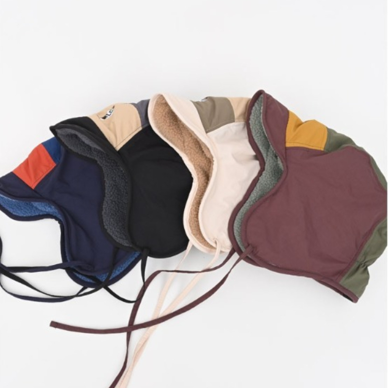 1pcs 레트로 패치 워크 폭격기 모자 5 패널 컬러  - Corduroy Cap 5 Panel 리뷰 및 가격